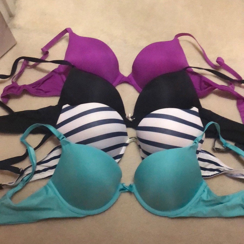 4 bras - 34C (details in description)